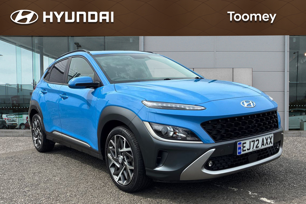 Hyundai Kona 1.6 H Gdi Premium Suv Hybrid Dct Blue