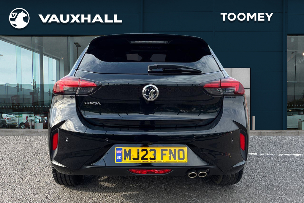 Vauxhall Corsa 1.2 Turbo Ultimate Hatchback MJ23FNO Black #6