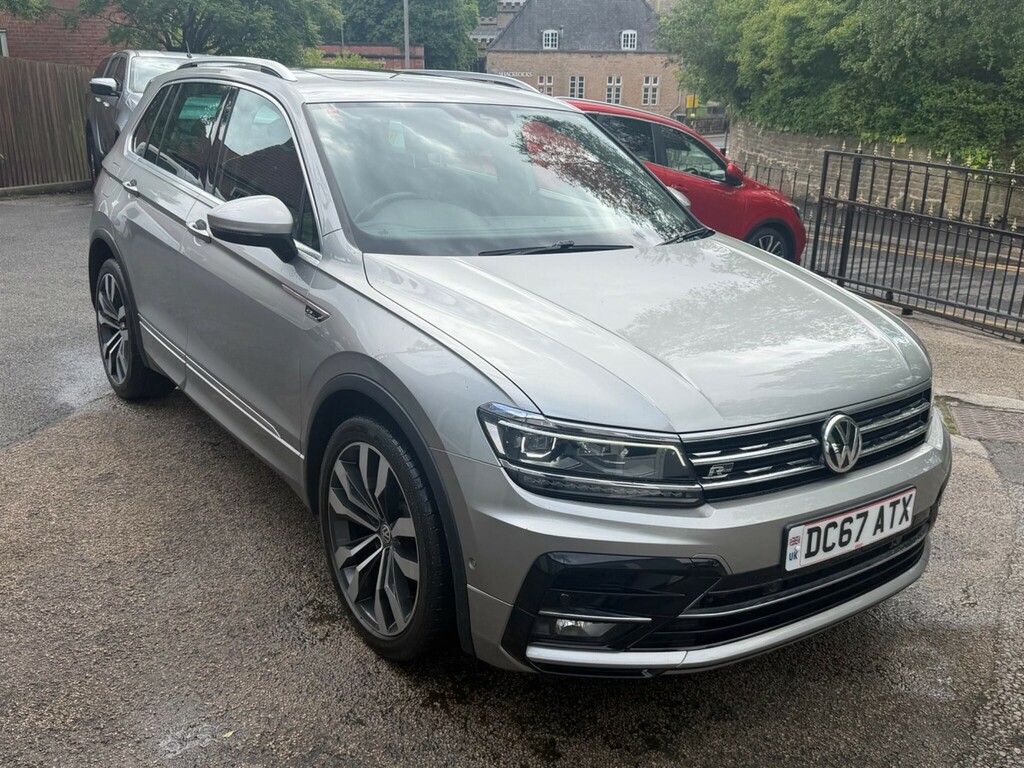 Volkswagen Tiguan 2.0 Tdi R-line Dsg 4Motion Euro 6 Ss DC67ATX Silver #5