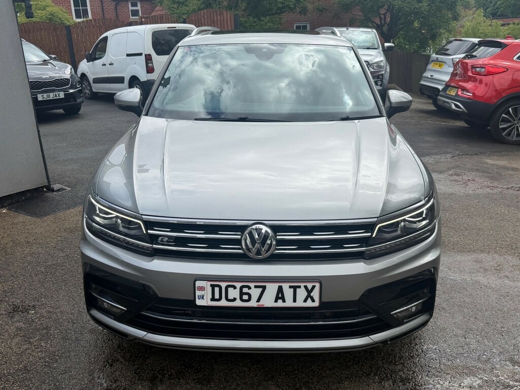 Volkswagen Tiguan 2.0 Tdi R-line Dsg 4Motion Euro 6 Ss DC67ATX Silver #4