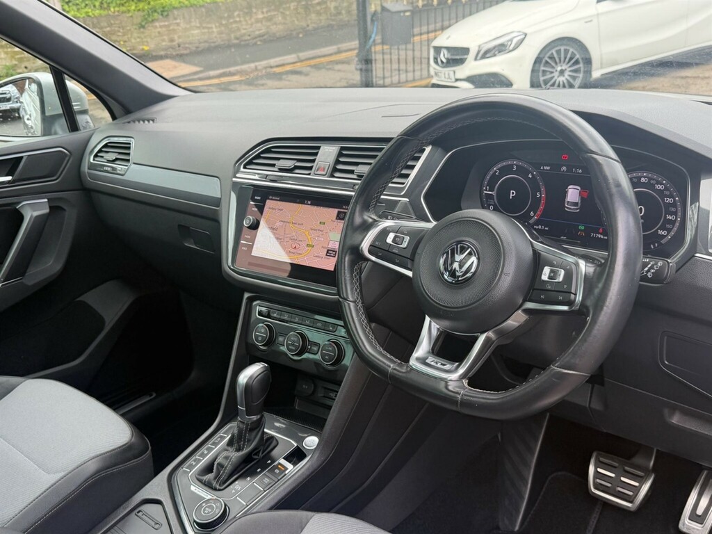 Volkswagen Tiguan 2.0 Tdi R-line Dsg 4Motion Euro 6 Ss DC67ATX Silver #3