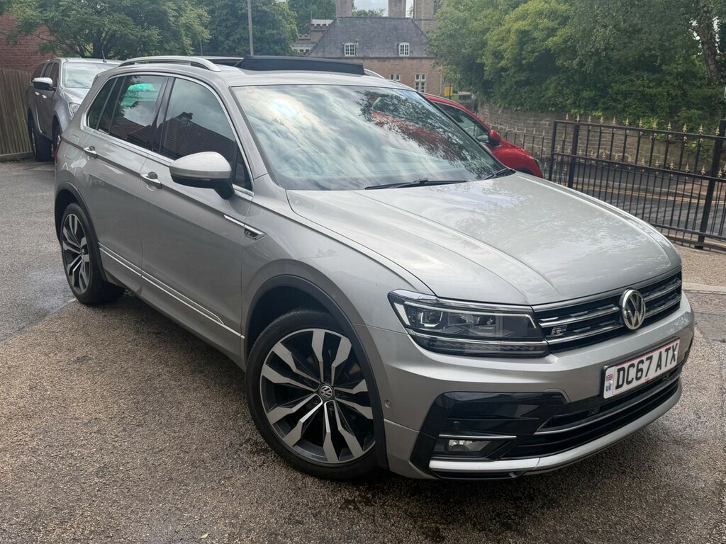 Volkswagen Tiguan 2.0 Tdi R-line Dsg 4Motion Euro 6 Ss Silver