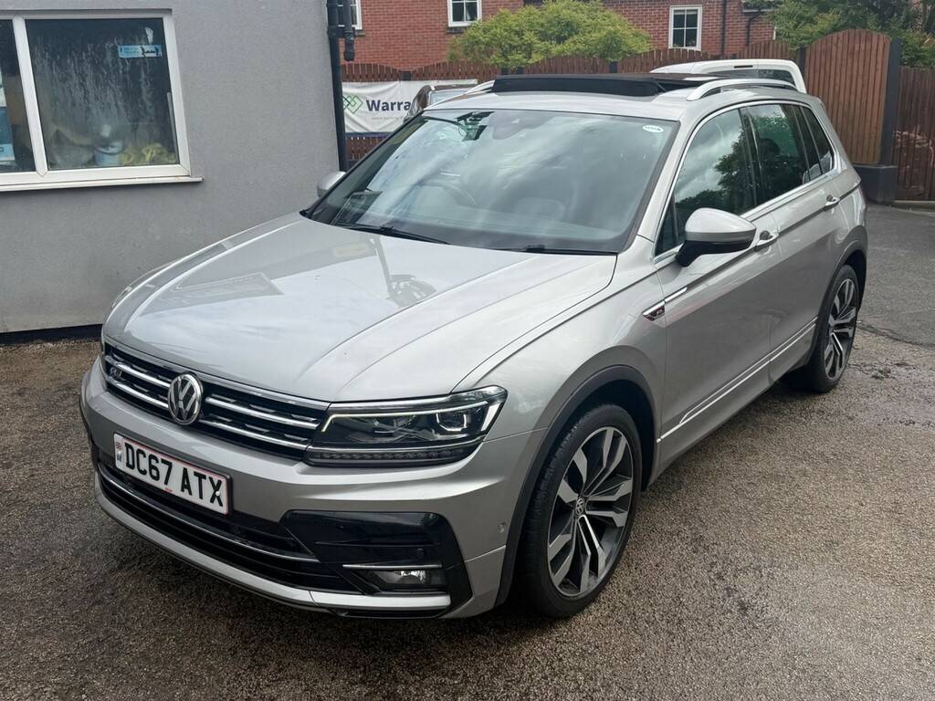 Volkswagen Tiguan 2.0 Tdi R-line Dsg 4Motion Euro 6 Ss DC67ATX Silver #6