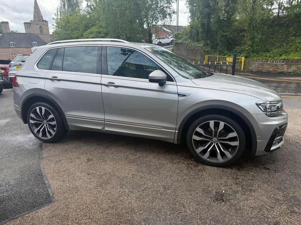 Volkswagen Tiguan 2.0 Tdi R-line Dsg 4Motion Euro 6 Ss DC67ATX Silver #2