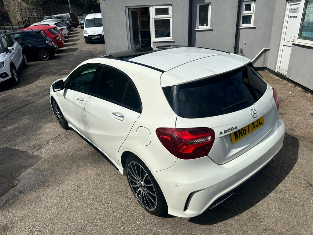 Mercedes-Benz A Class 2.1 D Whiteart Premium Plus 7G-dct Euro 6 Ss WN67XJL White #5