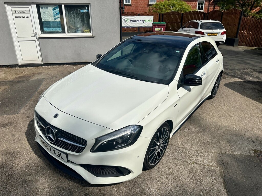 Mercedes-Benz A Class 2.1 D Whiteart Premium Plus 7G-dct Euro 6 Ss WN67XJL White #4