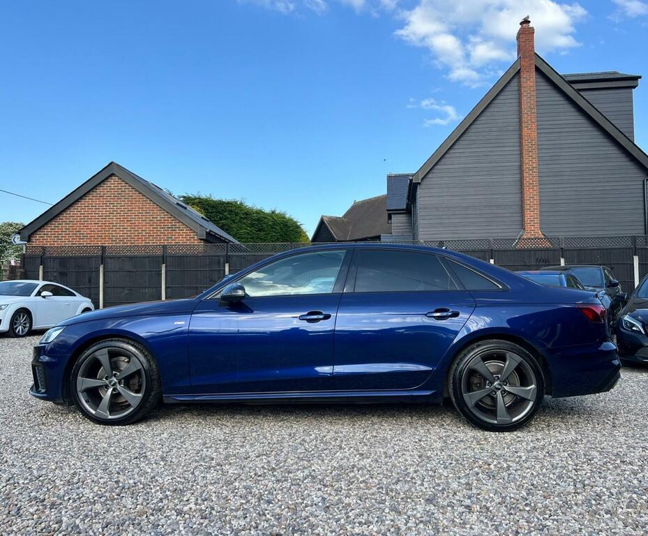 Audi A4 Saloon 2.0 Tfsi 35 Black Edition Euro 6 Ss Blue #4