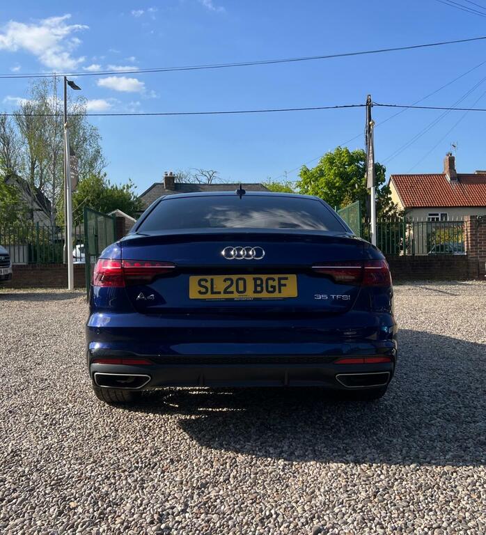 Audi A4 Saloon 2.0 Tfsi 35 Black Edition Euro 6 Ss Blue #5