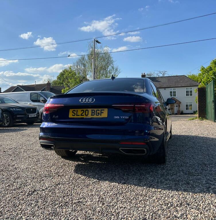 Audi A4 Saloon 2.0 Tfsi 35 Black Edition Euro 6 Ss Blue #6