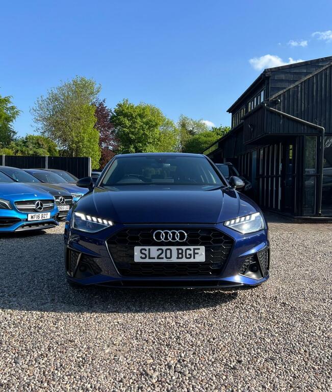 Audi A4 Saloon 2.0 Tfsi 35 Black Edition Euro 6 Ss Blue #3