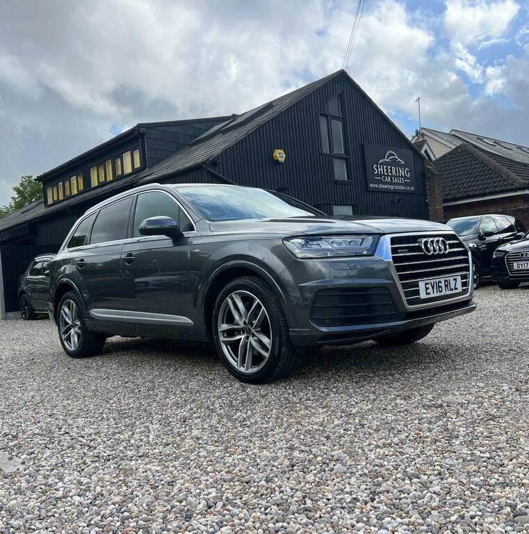 Audi Q7 Suv 3.0 Tdi V6 S Line Tiptronic Quattro Euro 6 S Grey #2