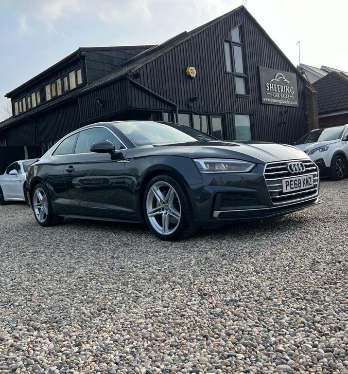 Audi A5 Coupe 2.0 Tdi S Line S Tronic Euro 6 Ss 20 Grey