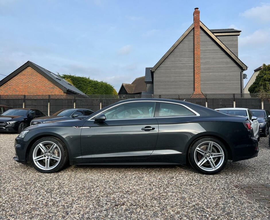 Audi A5 Coupe 2.0 Tdi S Line S Tronic Euro 6 Ss 20 PE68KWZ Grey #5