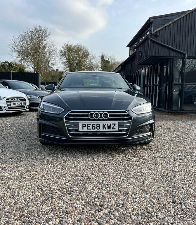Audi A5 Coupe 2.0 Tdi S Line S Tronic Euro 6 Ss 20 PE68KWZ Grey #2