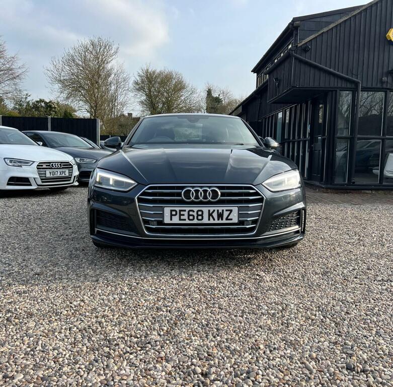 Audi A5 Coupe 2.0 Tdi S Line S Tronic Euro 6 Ss 20 PE68KWZ Grey #4