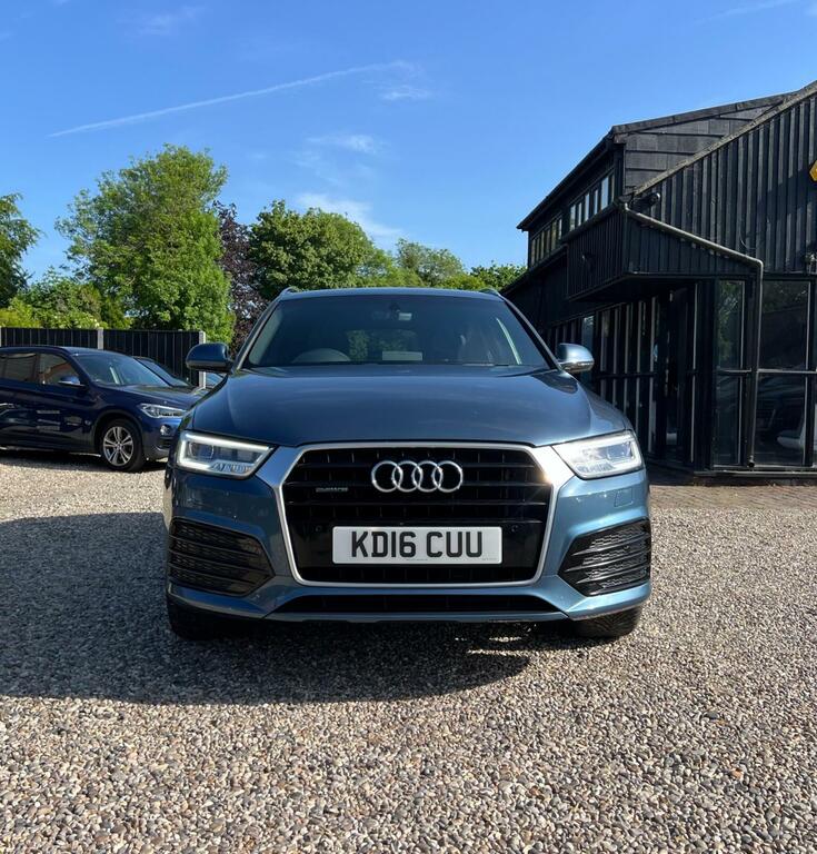 Audi Q3 Suv 2.0 Tdi S Line Plus S Tronic Quattro Euro 6 S KD16CUU Blue #4