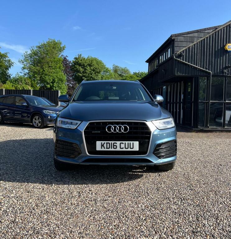 Audi Q3 Suv 2.0 Tdi S Line Plus S Tronic Quattro Euro 6 S KD16CUU Blue #2