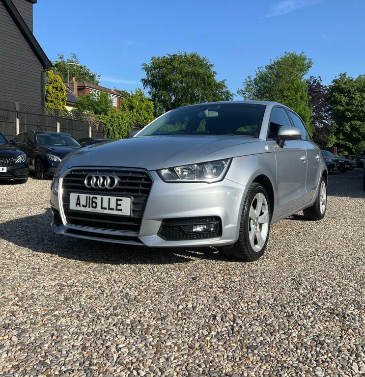 Audi A1 Hatchback 1.0 Tfsi Sport Sportback Euro 6 Ss AJ16LLE Silver #3