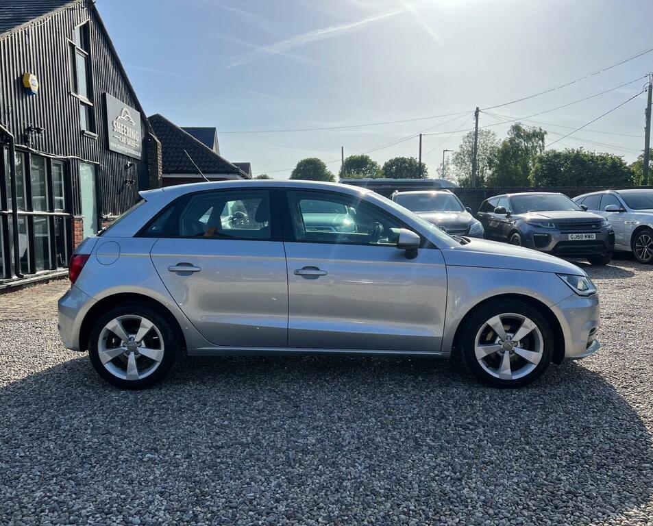Audi A1 Hatchback 1.0 Tfsi Sport Sportback Euro 6 Ss AJ16LLE Silver #6