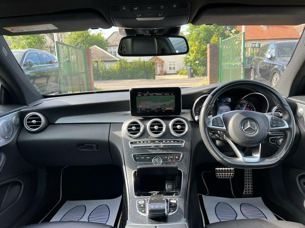 Mercedes-Benz C Class Coupe 2.1 C220d Amg Line Premium Plus G-tronic KJ17VKK Silver #3