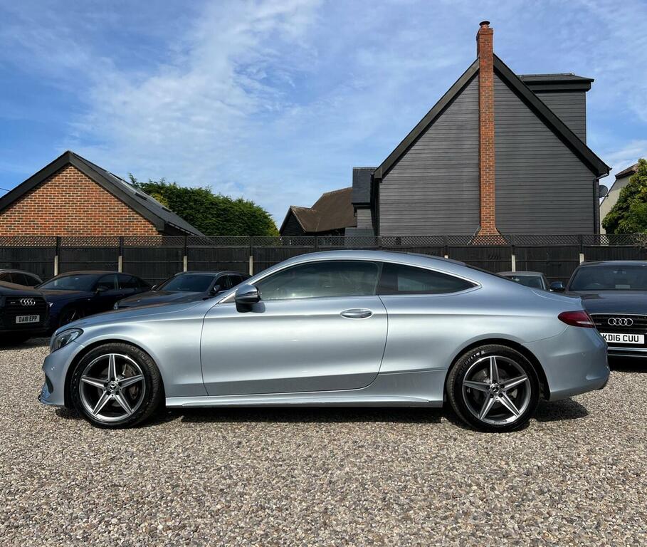 Mercedes-Benz C Class Coupe 2.1 C220d Amg Line Premium Plus G-tronic KJ17VKK Silver #4