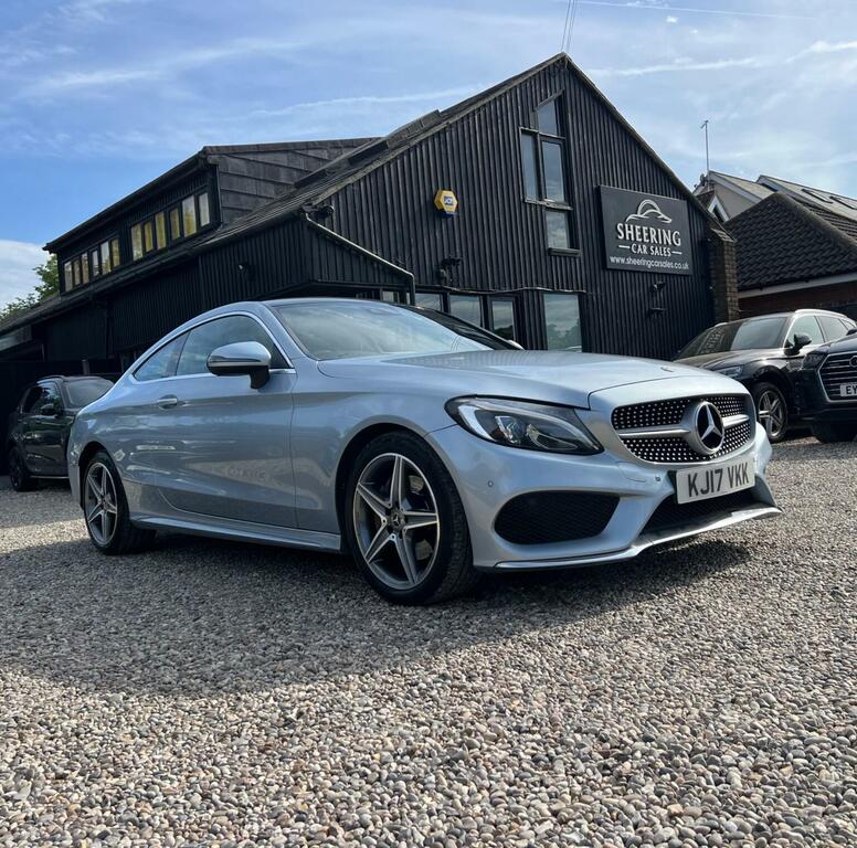 Mercedes-Benz C Class Coupe 2.1 C220d Amg Line Premium Plus G-tronic Silver