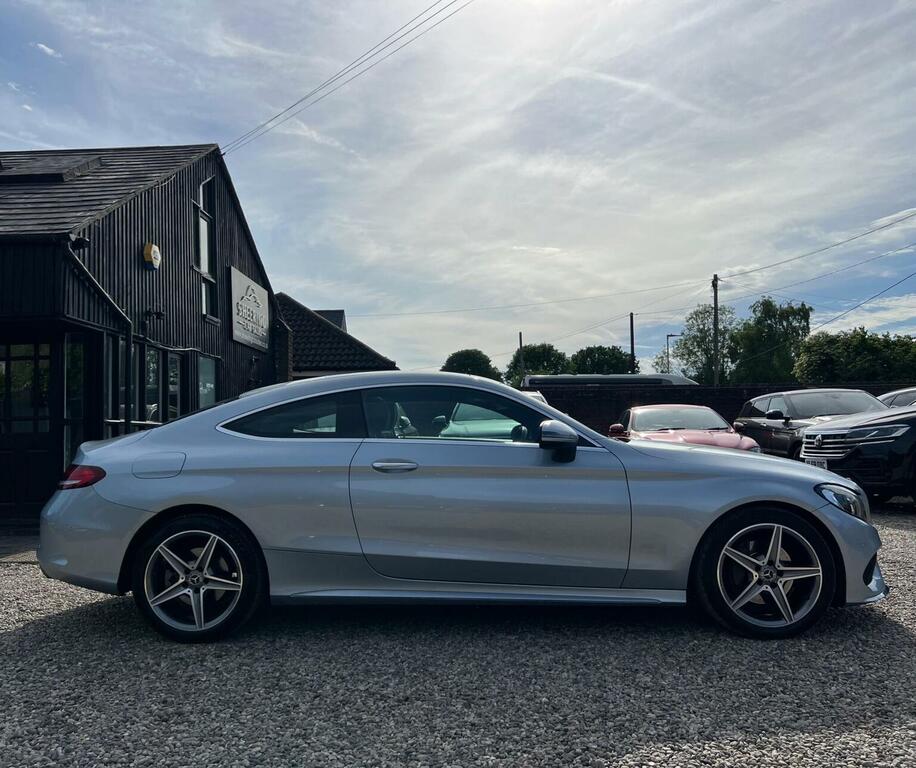 Mercedes-Benz C Class Coupe 2.1 C220d Amg Line Premium Plus G-tronic KJ17VKK Silver #2