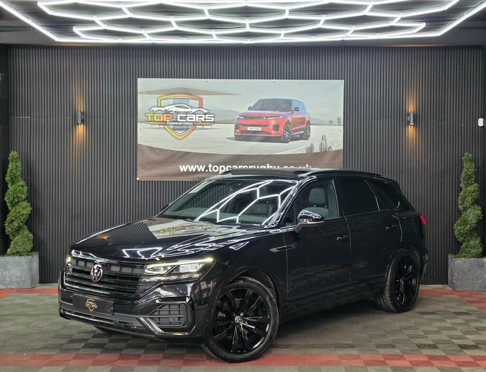 Volkswagen Touareg Suv 3.0 Tdi V6 Black Edition 2022 Black #2