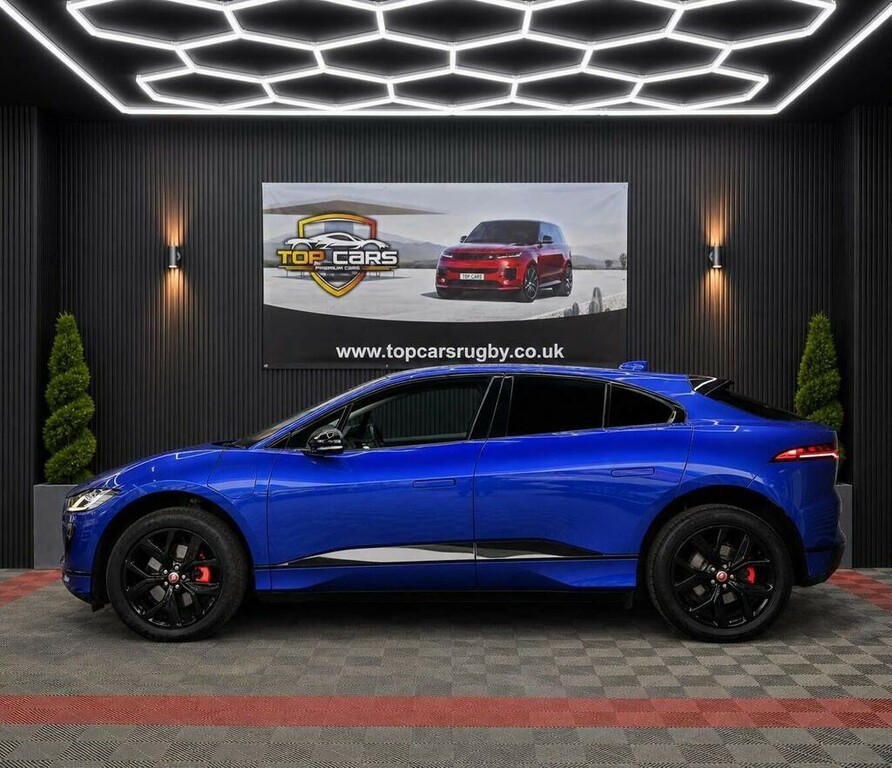 Jaguar I-Pace Suv 400 90Kwh Se 2021 CN71LKM Blue #4