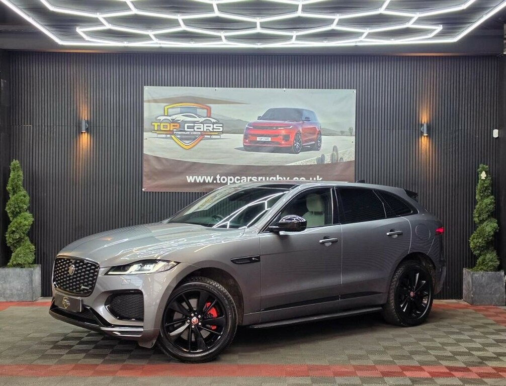 Jaguar F-Pace Suv 2.0 P400e 17.1Kwh R-dynamic Se 2021 AE71OXN Grey #2
