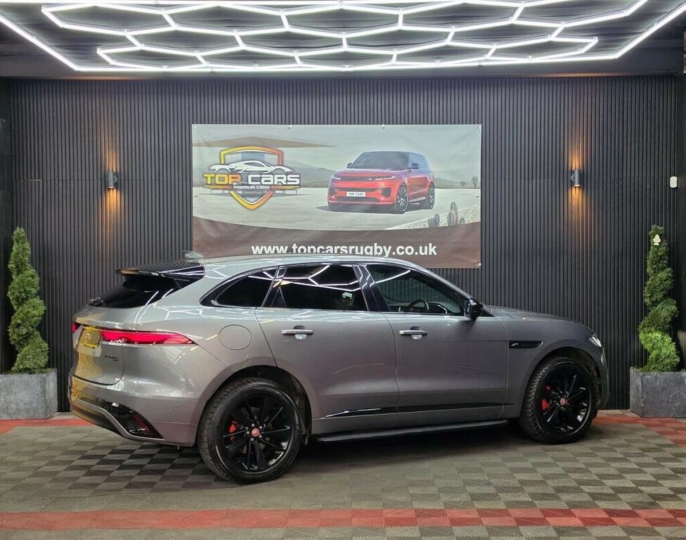 Jaguar F-Pace Suv 2.0 P400e 17.1Kwh R-dynamic Se 2021 AE71OXN Grey #5