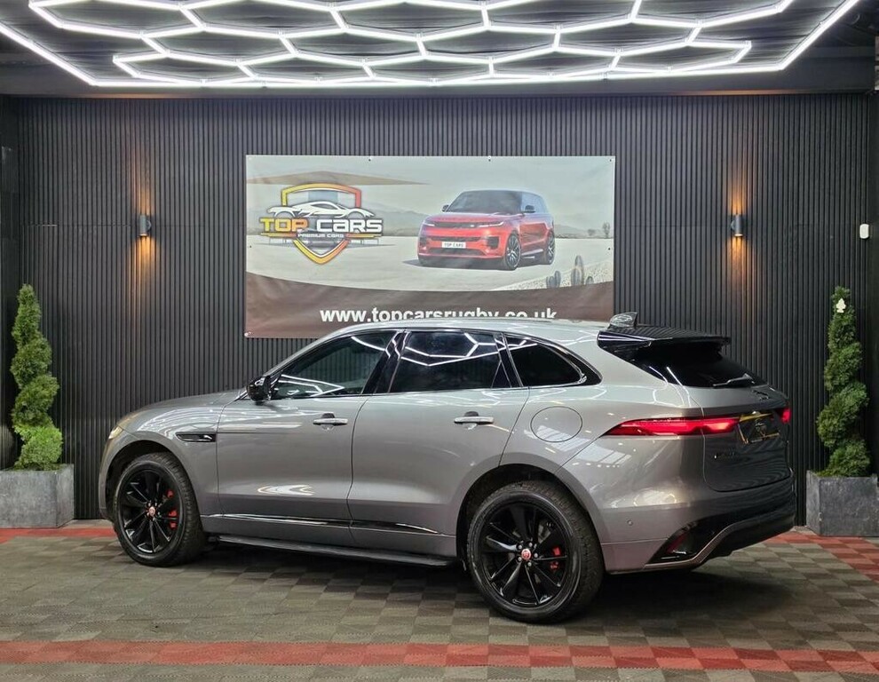 Jaguar F-Pace Suv 2.0 P400e 17.1Kwh R-dynamic Se 2021 AE71OXN Grey #6