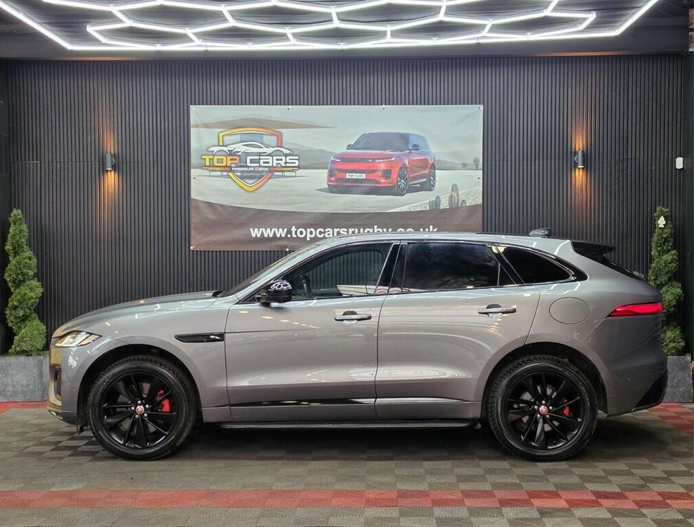 Jaguar F-Pace Suv 2.0 P400e 17.1Kwh R-dynamic Se 2021 AE71OXN Grey #3