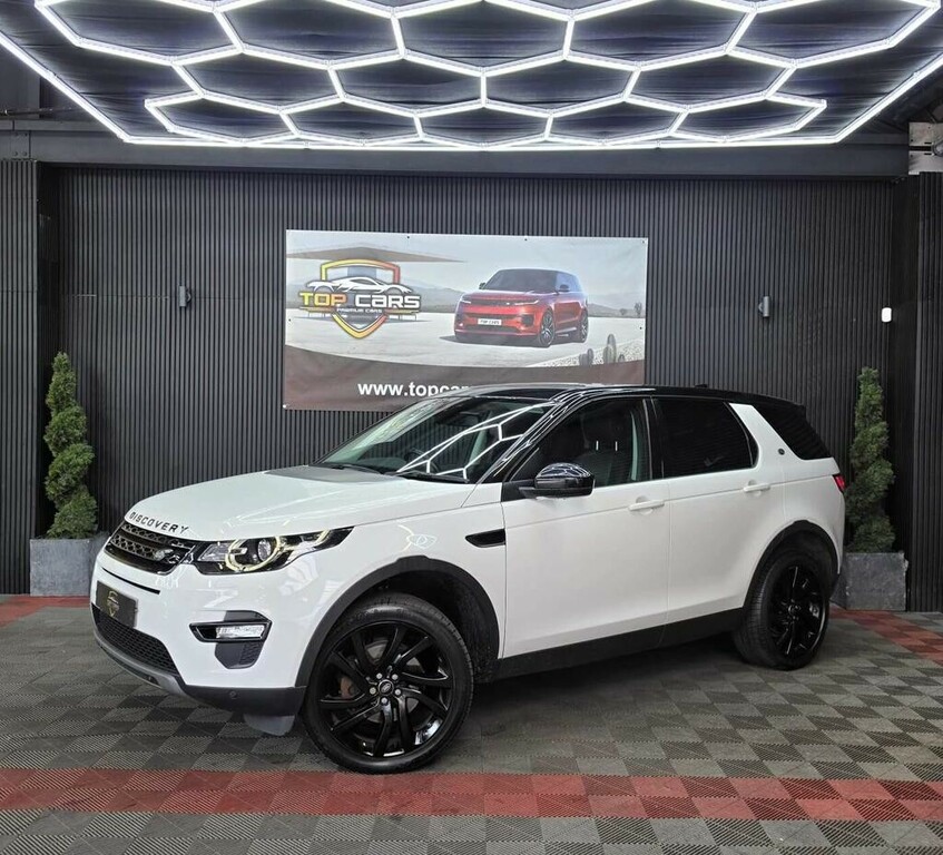 Land Rover Discovery Sport Suv 2.0 Td4 Hse Black 2017 YR67KDZ White #2