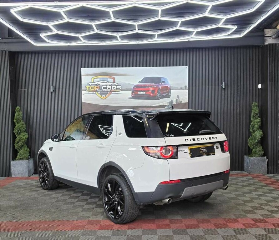 Land Rover Discovery Sport Suv 2.0 Td4 Hse Black 2017 YR67KDZ White #6