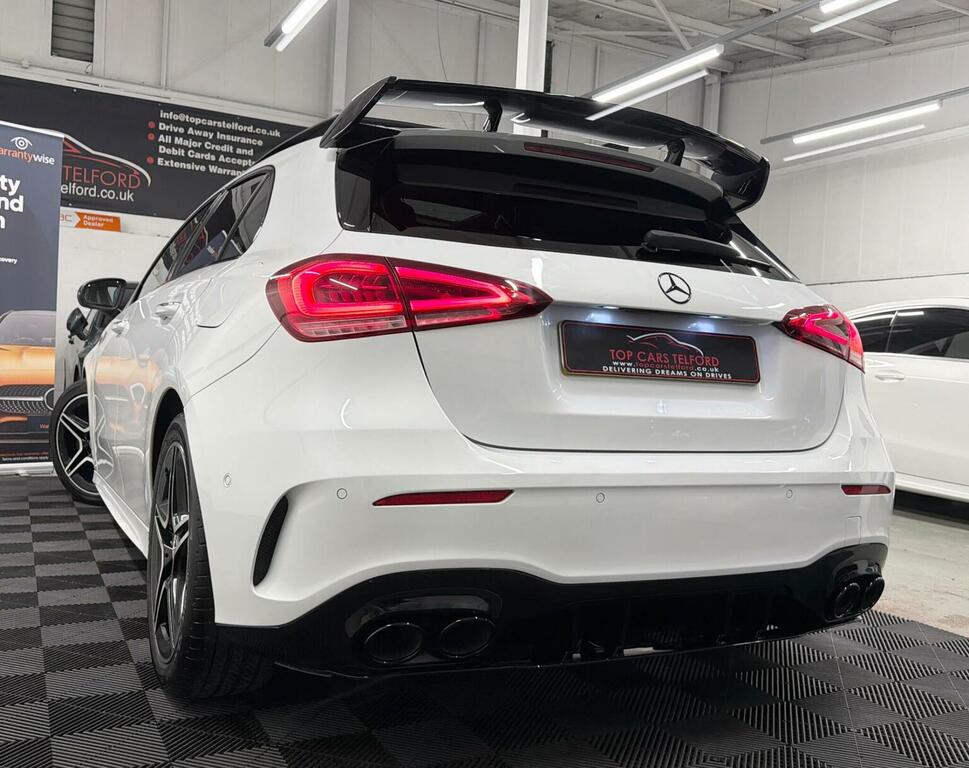 Mercedes-Benz A Class Hatchback 2.0 A200d Amg Line Premium Plus 8G-dct PG19EVJ White #4