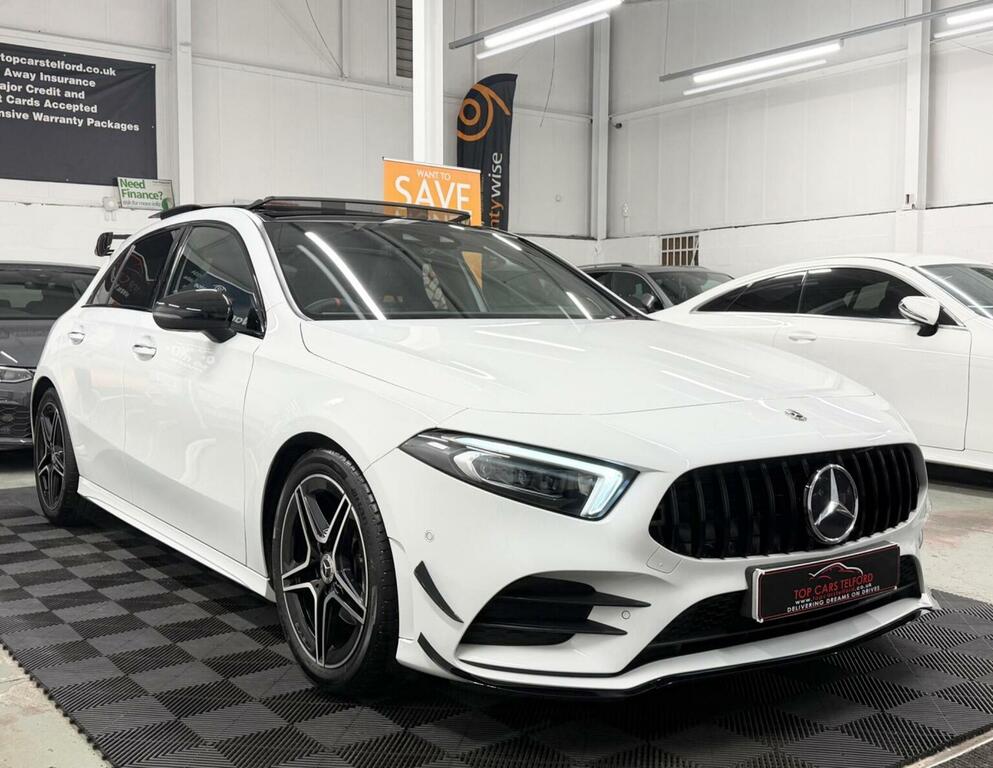 Mercedes-Benz A Class Hatchback 2.0 A200d Amg Line Premium Plus 8G-dct White