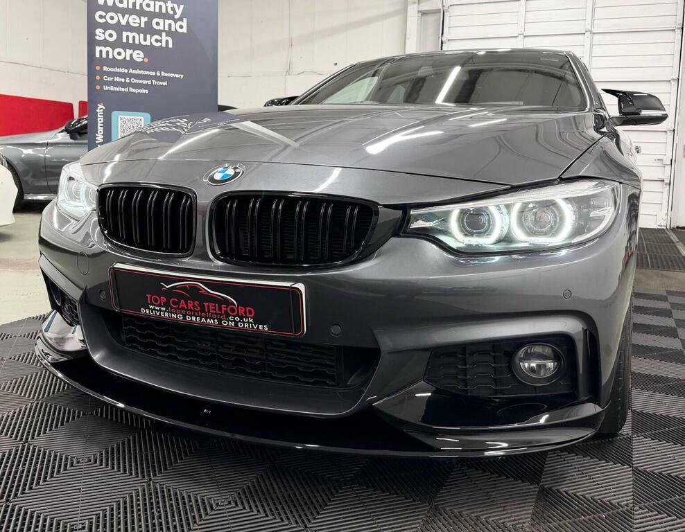 BMW 4 Series Gran Coupe Hatchback 2.0 420D M Sport Euro 6 Ss Grey #6