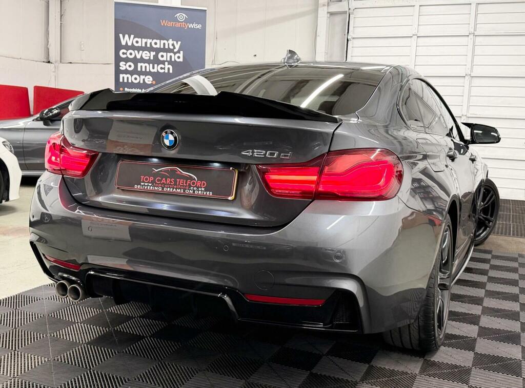 BMW 4 Series Gran Coupe Hatchback 2.0 420D M Sport Euro 6 Ss Grey #4
