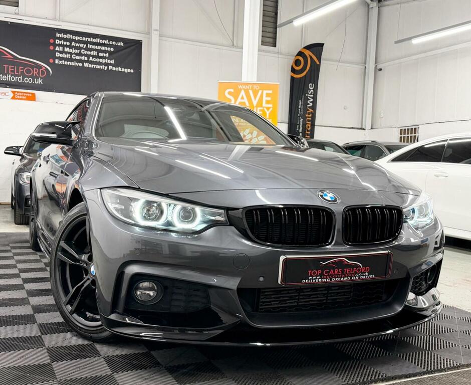 BMW 4 Series Gran Coupe Hatchback 2.0 420D M Sport Euro 6 Ss Grey