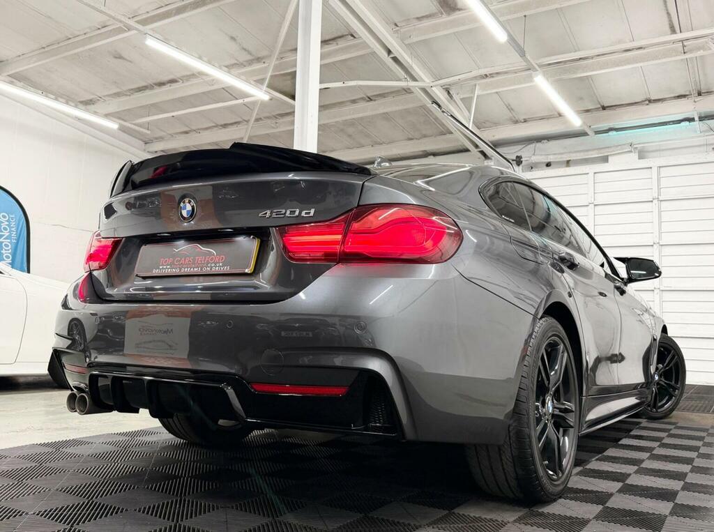 BMW 4 Series Gran Coupe Hatchback 2.0 420D M Sport Euro 6 Ss Grey #5