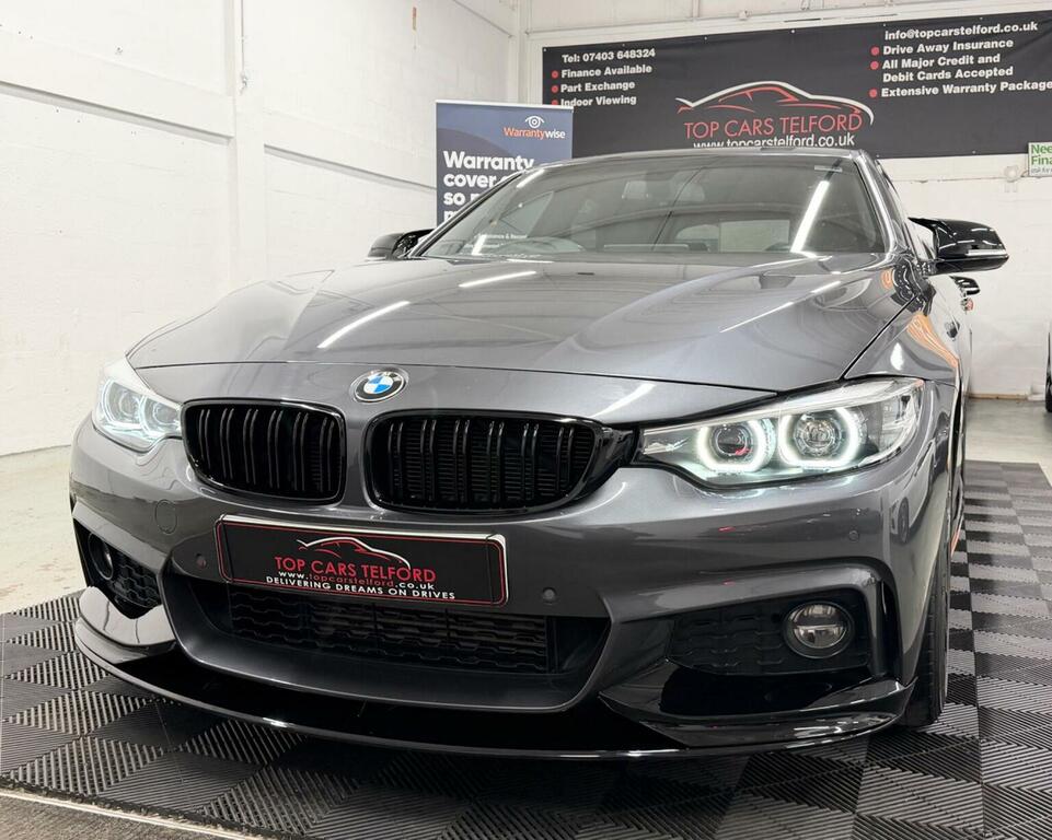 BMW 4 Series Gran Coupe Hatchback 2.0 420D M Sport Euro 6 Ss Grey #3