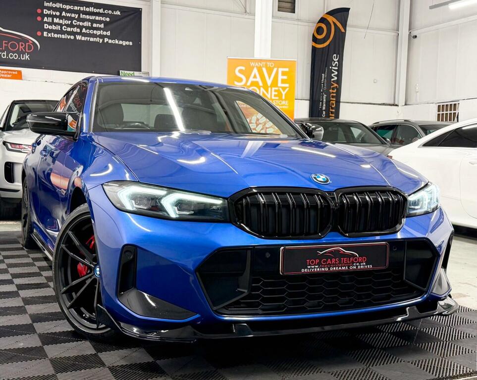 BMW 3 Series Saloon 2.0 330E 12Kwh M Sport Euro 6 Ss Blue