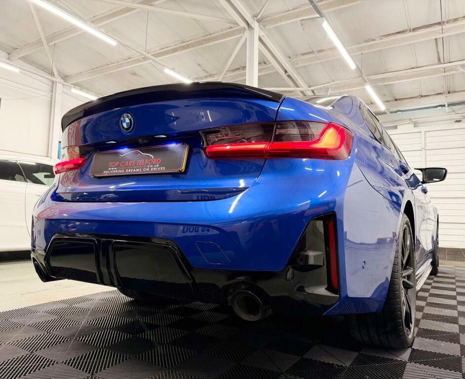 BMW 3 Series Saloon 2.0 330E 12Kwh M Sport Euro 6 Ss WD72KGN Blue #6
