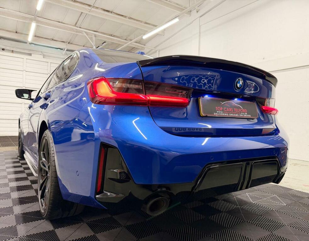 BMW 3 Series Saloon 2.0 330E 12Kwh M Sport Euro 6 Ss WD72KGN Blue #4