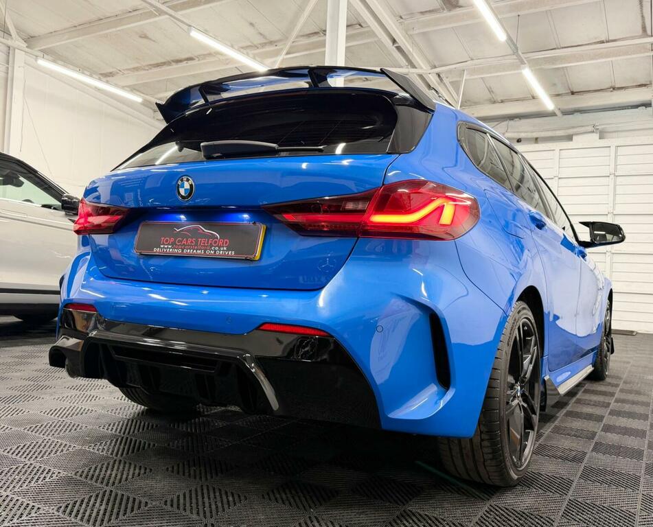 BMW 1 Series Hatchback 1.5 116D M Sport Dct Euro 6 Ss 2 MA70HNY Blue #5