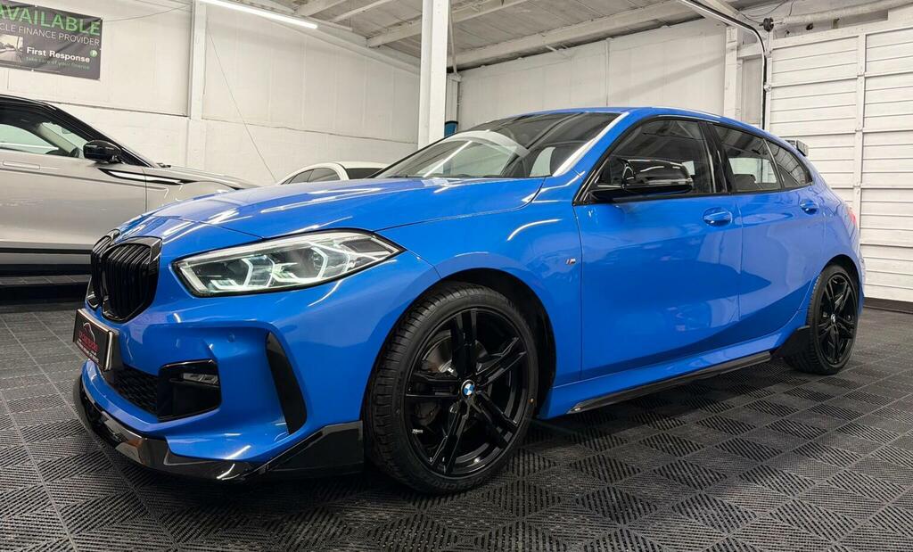 BMW 1 Series Hatchback 1.5 116D M Sport Dct Euro 6 Ss 2 MA70HNY Blue #6