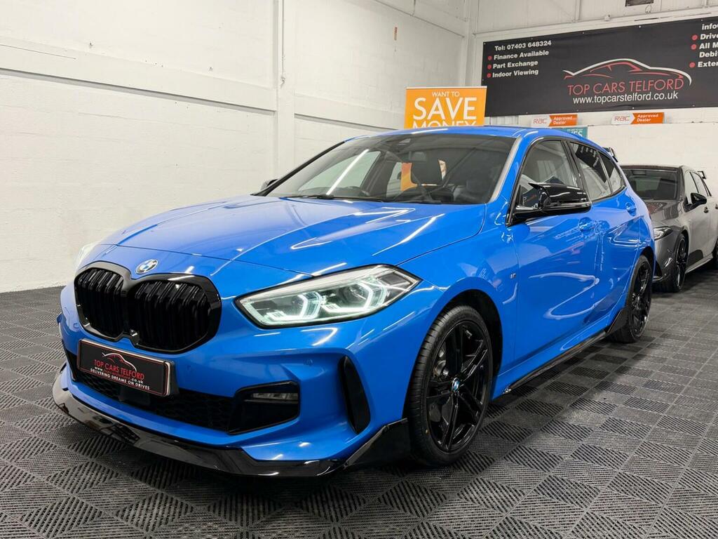 BMW 1 Series Hatchback 1.5 116D M Sport Dct Euro 6 Ss 2 MA70HNY Blue #4