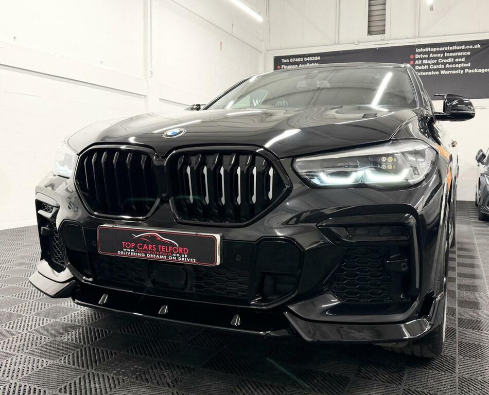 BMW X6 Suv 3.0 30D Mht M Sport Xdrive Euro 6 Ss 5 MJ22VXP Black #6