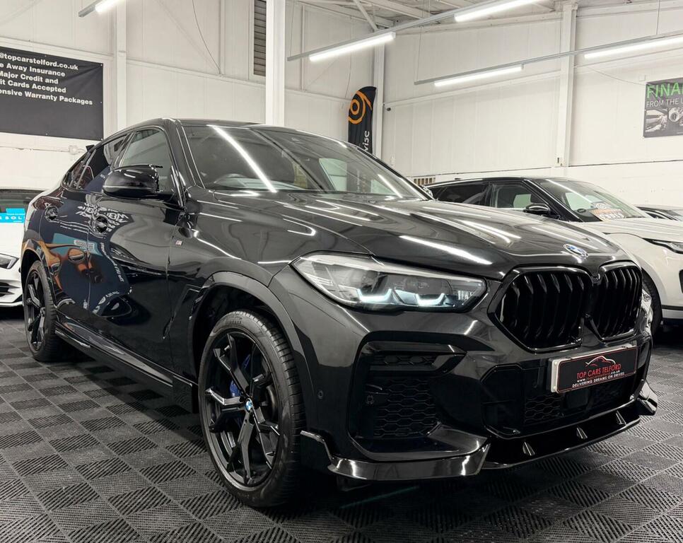 BMW X6 Suv 3.0 30D Mht M Sport Xdrive Euro 6 Ss 5 Black